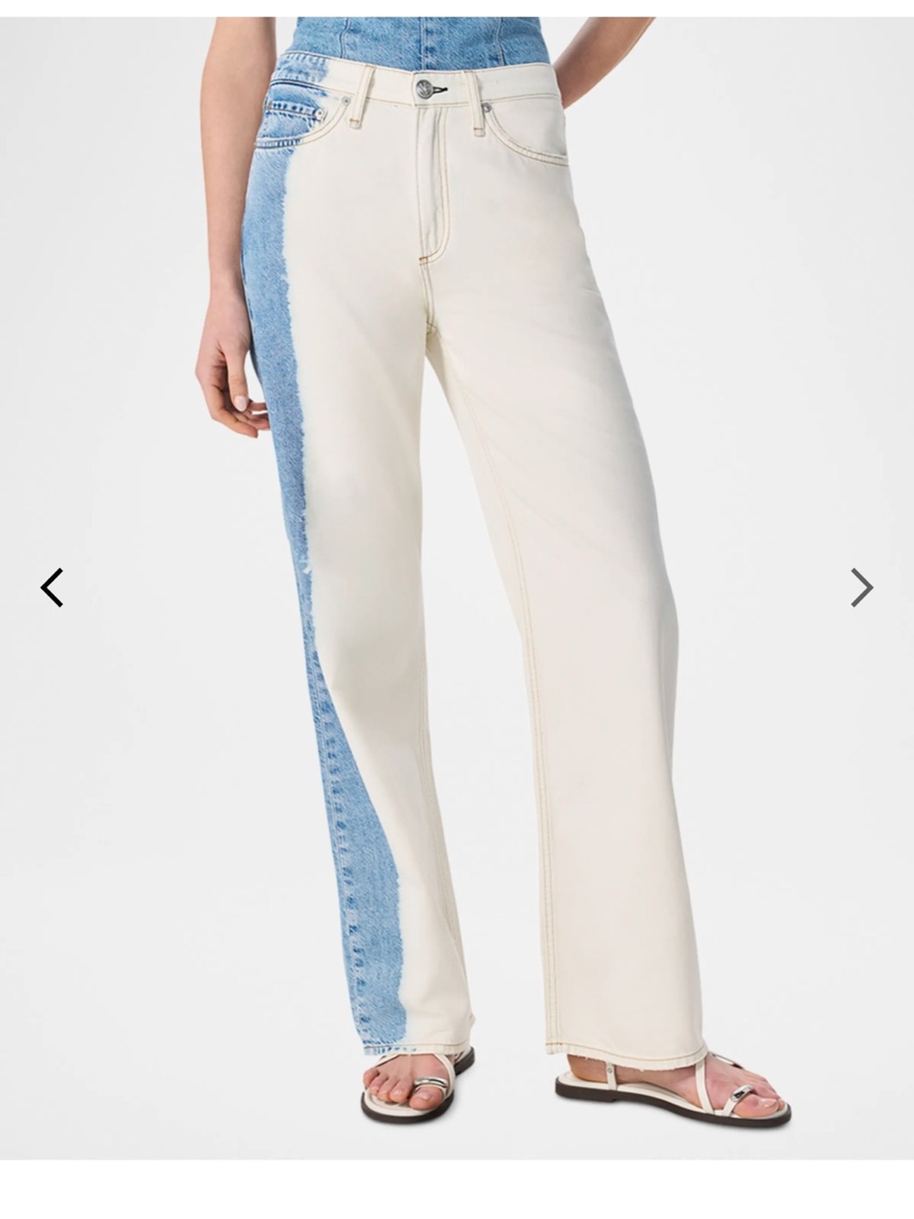 Rag & Bone Featherweight Logan Wide-Leg Jeans size 28 - Picture 2 of 11